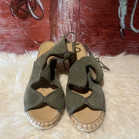 Franco Sarto leather wedge shoes - Picture 5 of 9